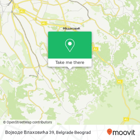 Војводе Влаховића 39 map