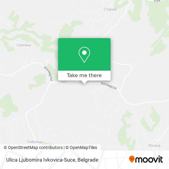 Ulica Ljubomira Ivkovica-Suce map