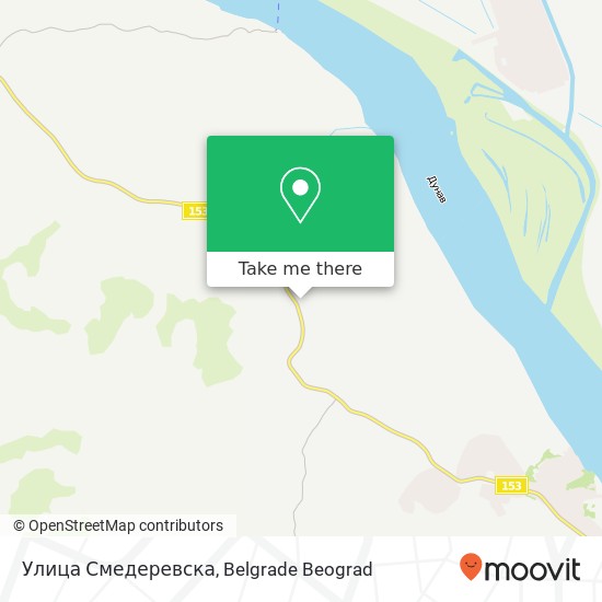 Улица Смедеревска map