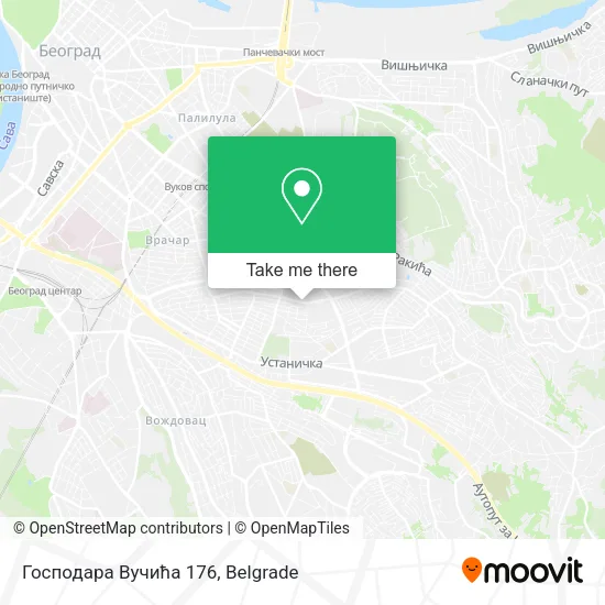 Господара Вучића 176 map