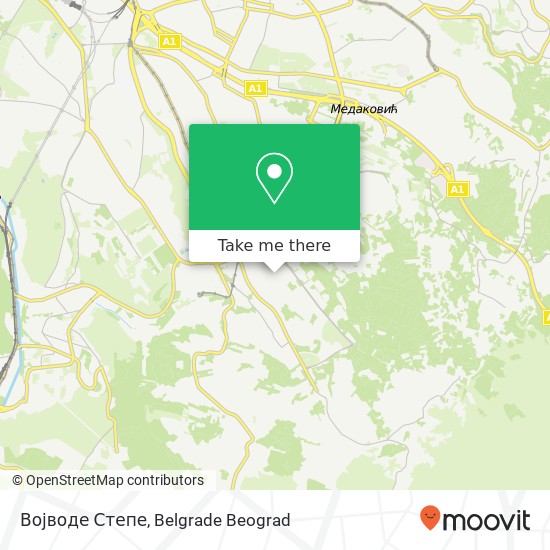 Војводе Степе map