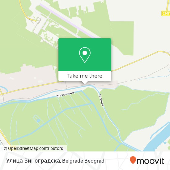 Улица Виноградска map