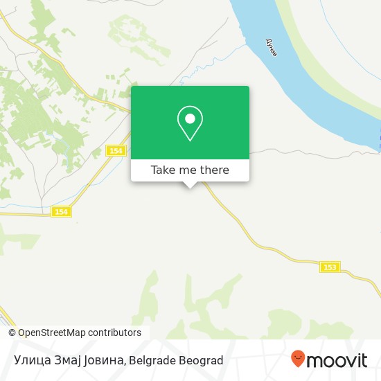 Улица Змај Јовина map