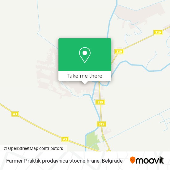 Farmer Praktik prodavnica stocne hrane map