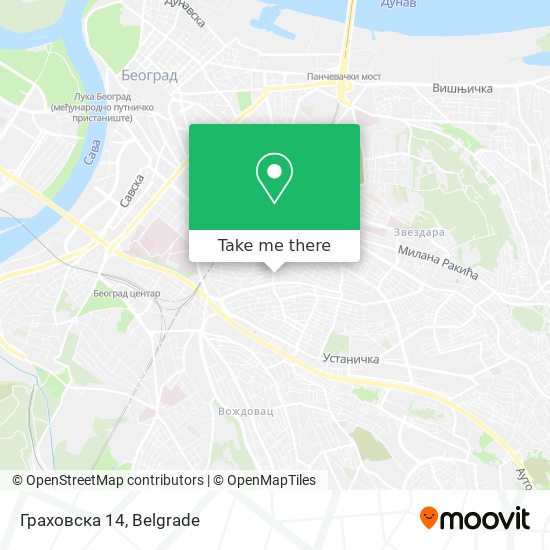 Граховска 14 map