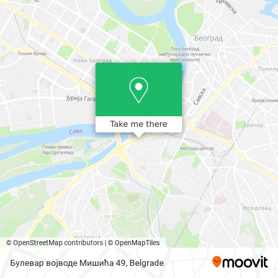 Булевар војводе Мишића 49 map