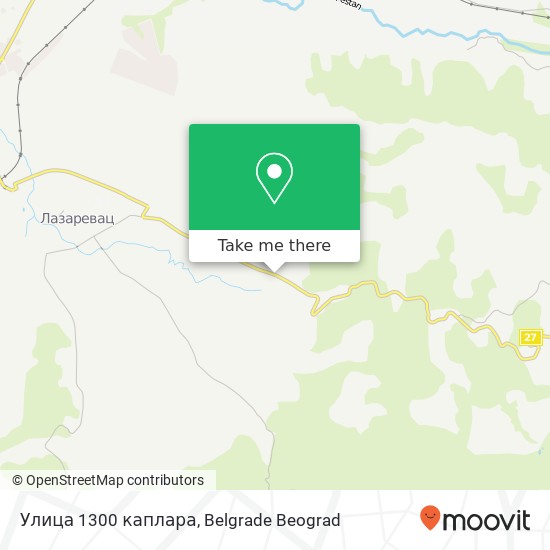 Улица 1300 каплара map