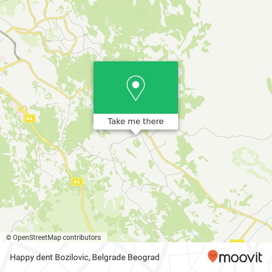 Happy dent Bozilovic map