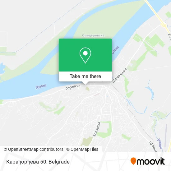 Карађорђева 50 map