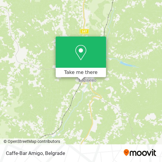 Caffe-Bar Amigo map