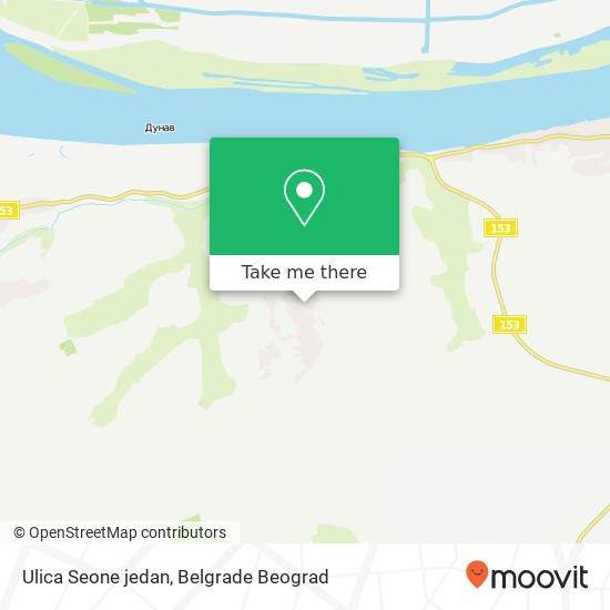 Ulica Seone jedan map