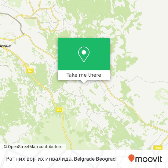 Ратних војних инвалида map