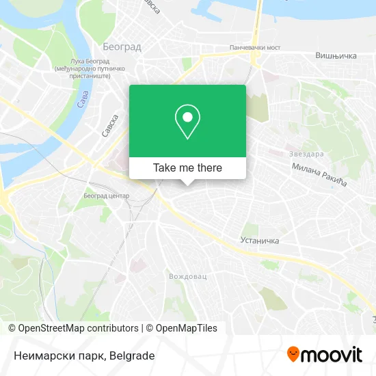 Неимарски парк map