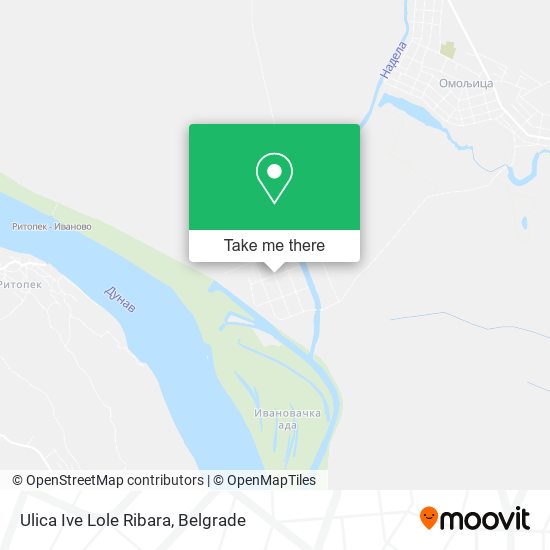 Ulica Ive Lole Ribara map