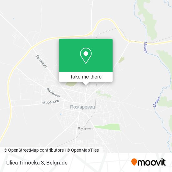 Ulica Timocka 3 map