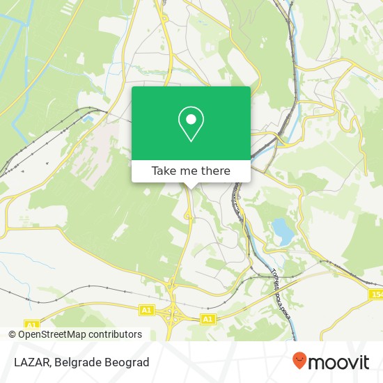 LAZAR map