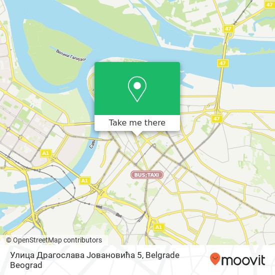 Улица Драгослава Јовановића 5 map