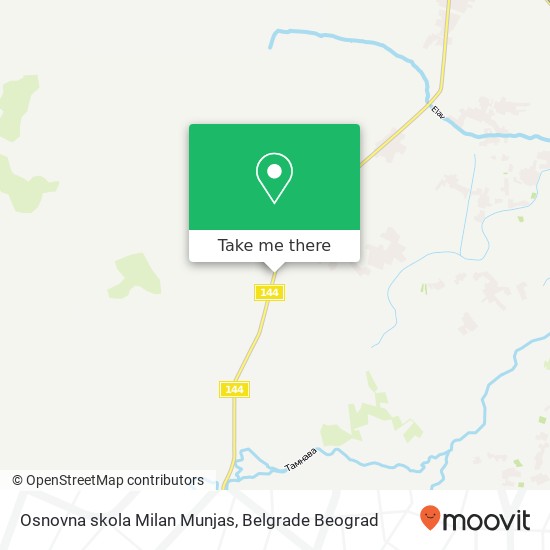 Osnovna skola Milan Munjas map