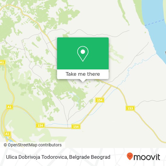 Ulica Dobrivoja Todorovica map