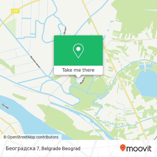 Београдска 7 map