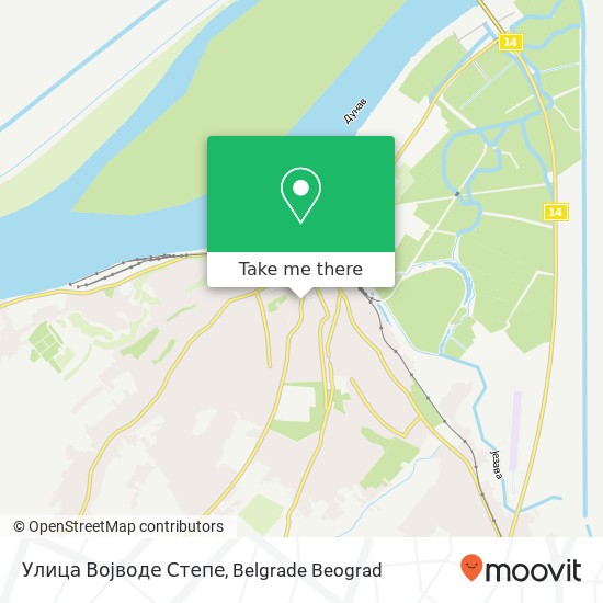 Улица Војводе Степе map