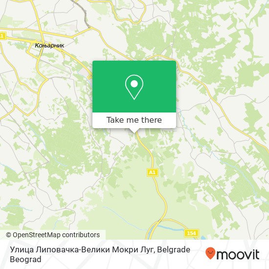 Улица Липовачка-Велики Мокри Луг map