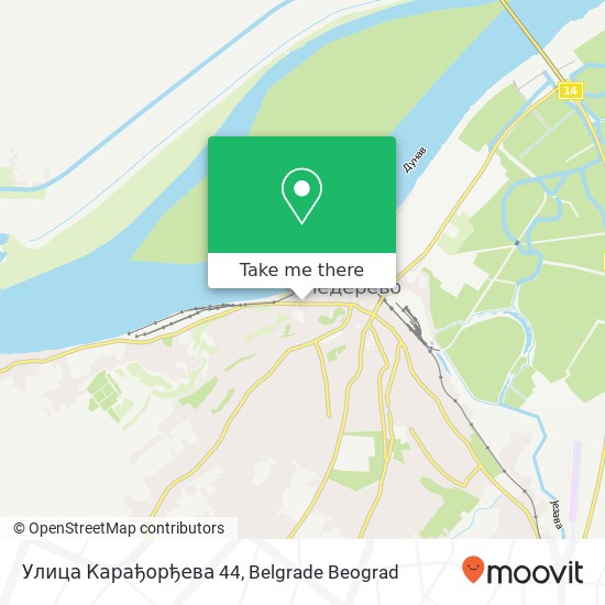 Улица Карађорђева 44 map