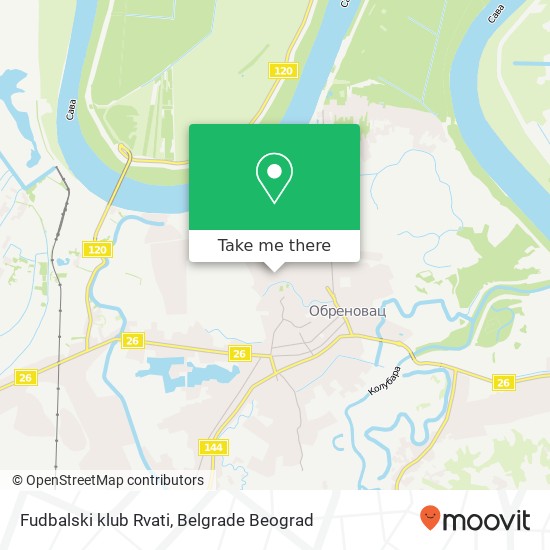 Fudbalski klub Rvati map
