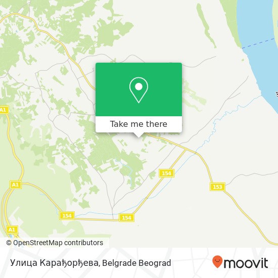 Улица Карађорђева map