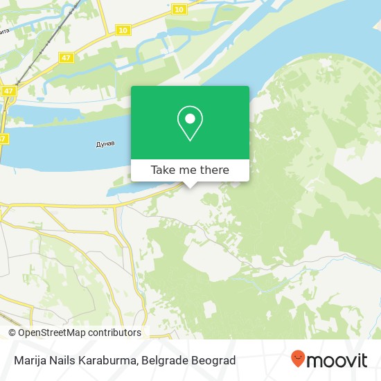 Marija Nails Karaburma map