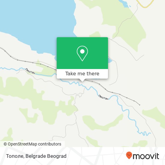 Тополе map