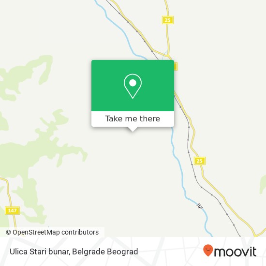 Ulica Stari bunar map