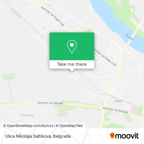 Ulica Nikolaja Saltikova map