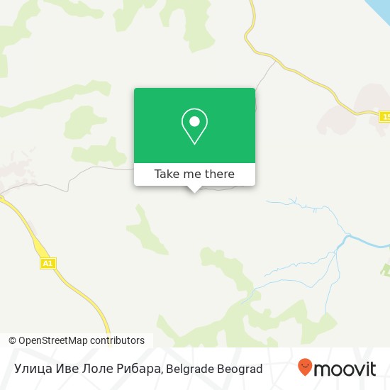 Улица Иве Лоле Рибара map