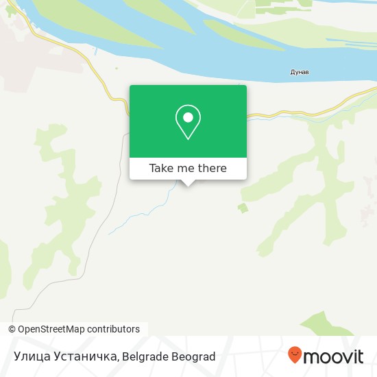 Улица Устаничка map