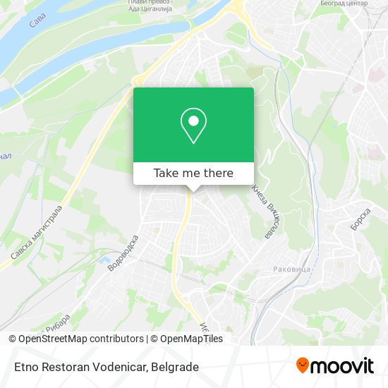 Etno Restoran Vodenicar map