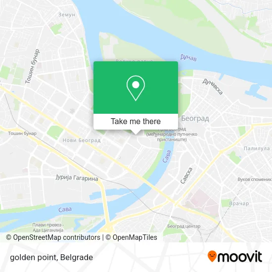 golden point map