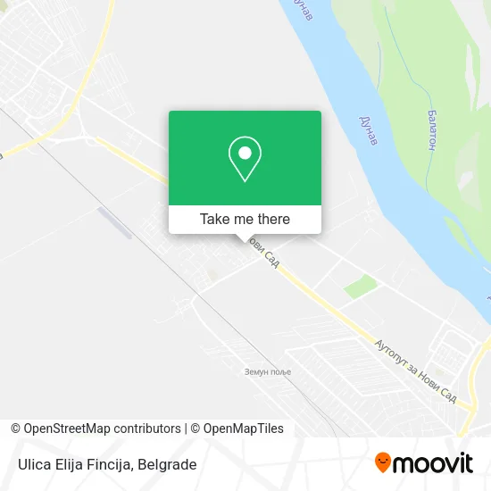 Ulica Elija Fincija map