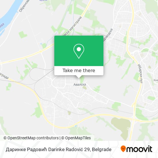 Даринке Радовић Darinke Radović 29 map