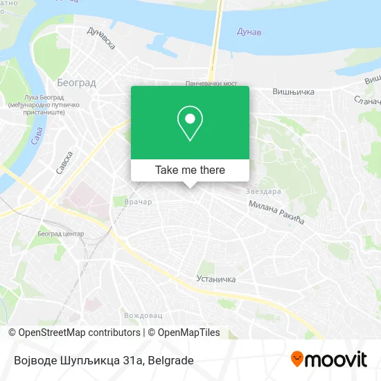 Војводе Шупљикца 31a map