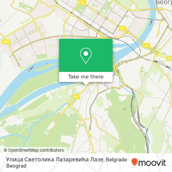 Улица Светолика Лазаревића Лазе map