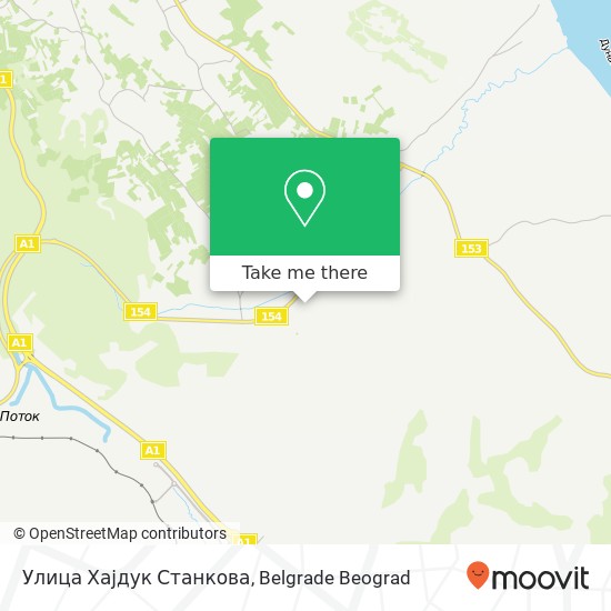 Улица Хајдук Станкова map