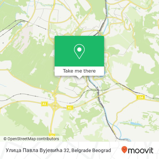 Улица Павла Вујевића 32 map