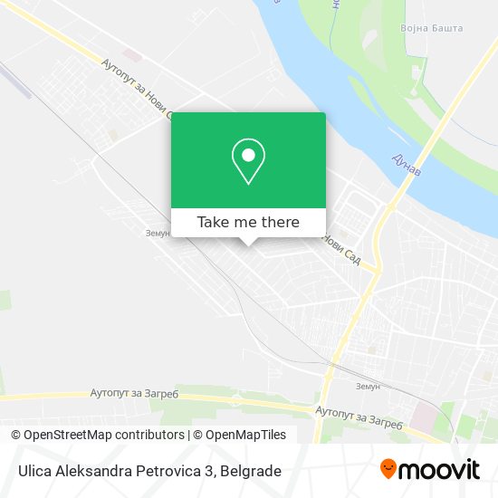 Ulica Aleksandra Petrovica 3 map