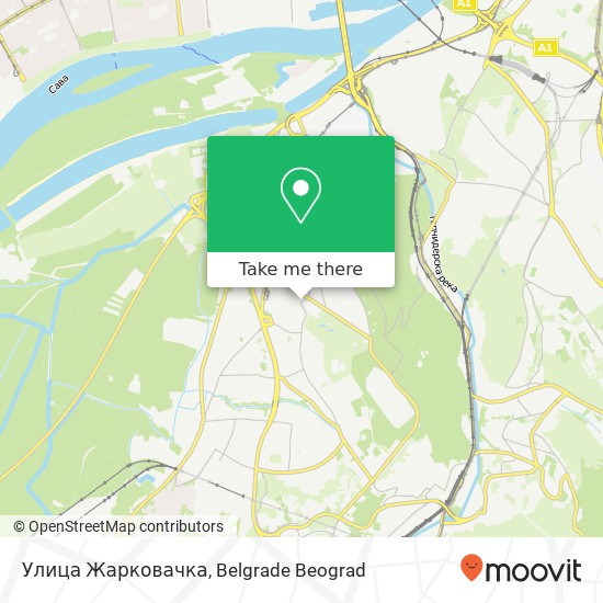 Улица Жарковачка map