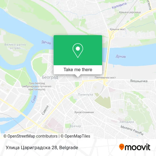 Улица Цариградска 28 map