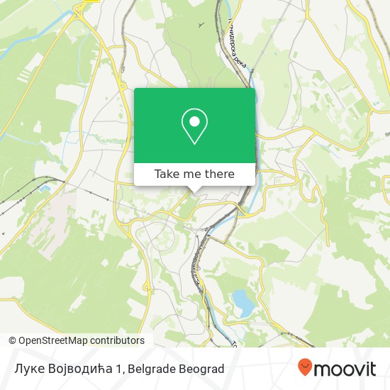 Луке Војводића 1 map