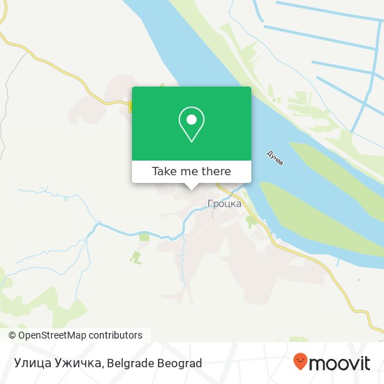 Улица Ужичка map