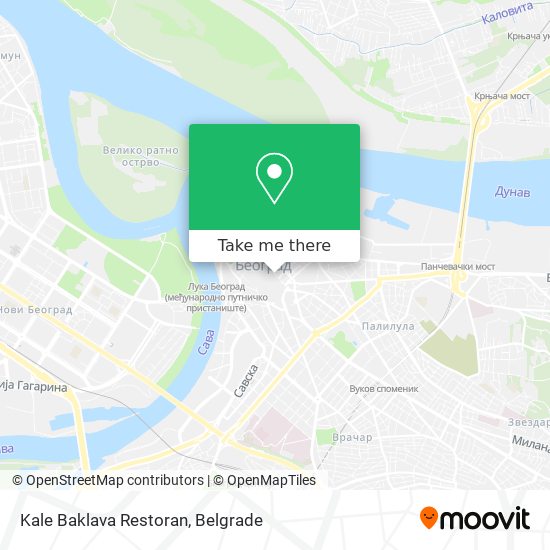 Kale Baklava Restoran map