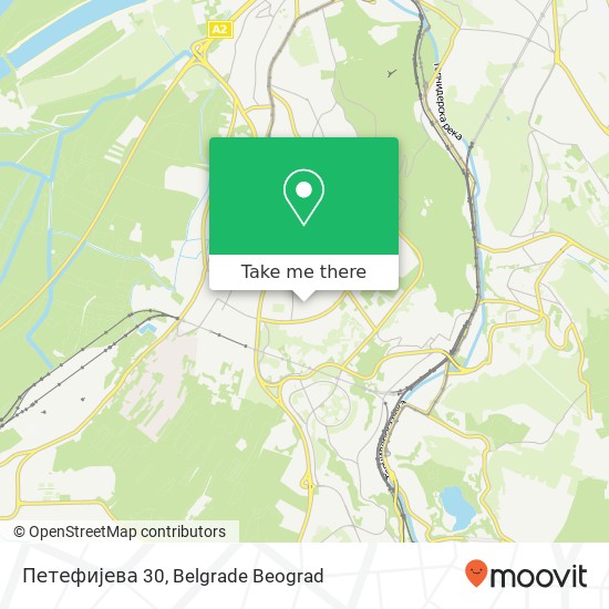 Петефијева 30 map